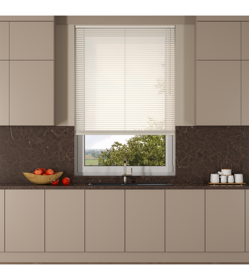 Soft Chalk White Venetian Blinds