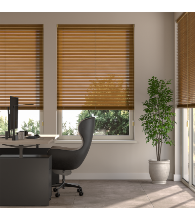 Walnut Wood Venetian Blinds