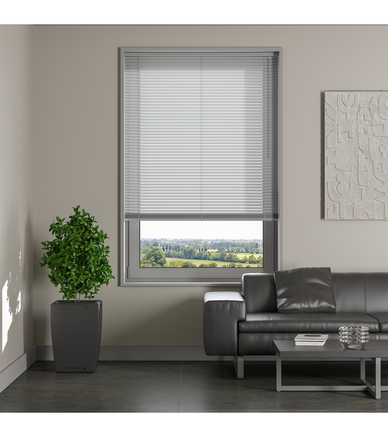 Dark Grey Venetian Blinds