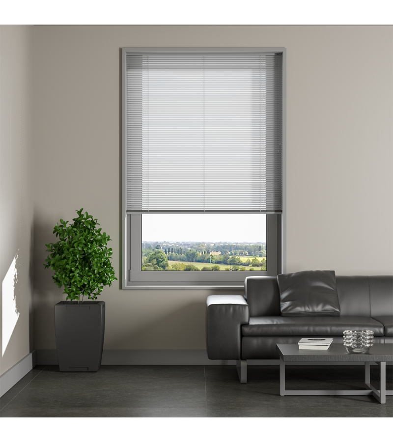 Dark Grey Venetian Blinds