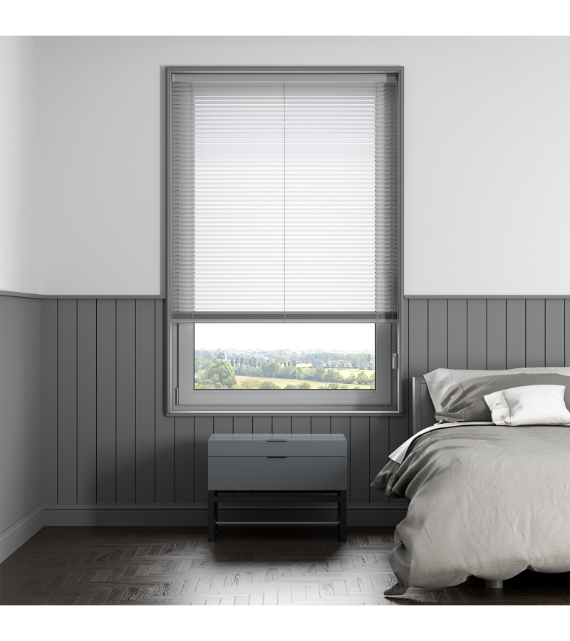 Dark Grey Venetian Blinds