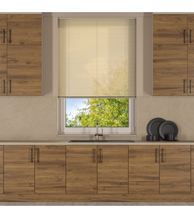 Metallic Gold Venetian Blinds