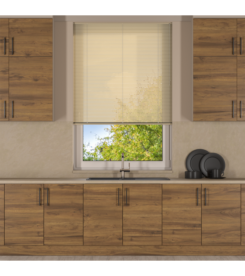 Metallic Gold Venetian Blinds