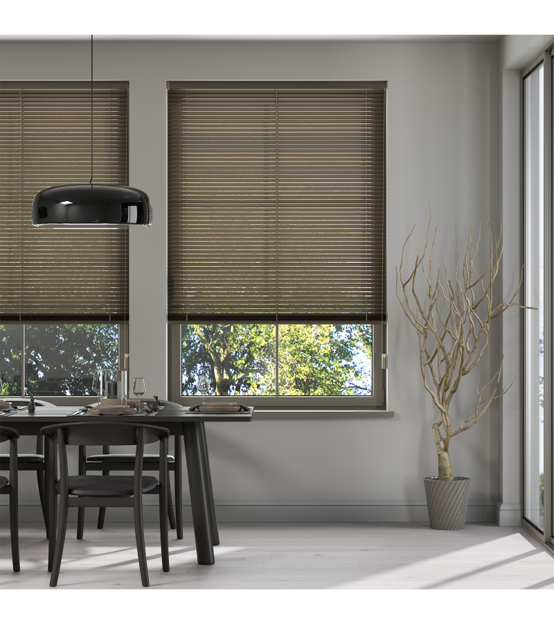 Shimmer Quartz Grey Venetian Blinds