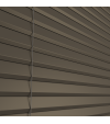 L-Shaped Shimmer Quartz Grey Venetian Blinds