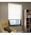 L-Shaped Soft Chalk White Venetian Blinds