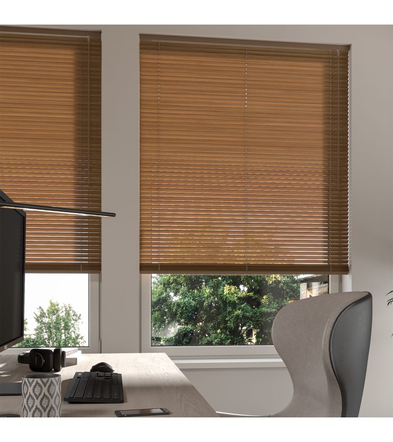 Walnut Wood Venetian Blinds