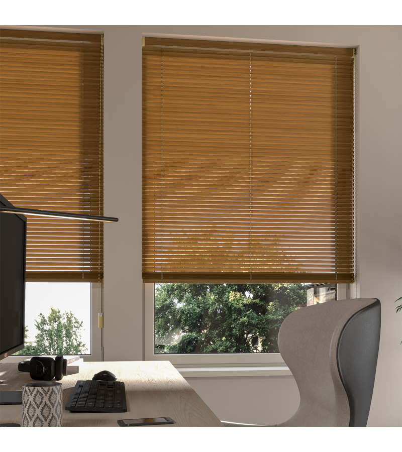 Walnut Wood Venetian Blinds