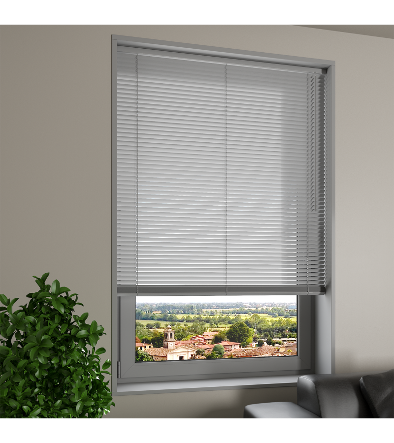 Dark Grey Venetian Blinds