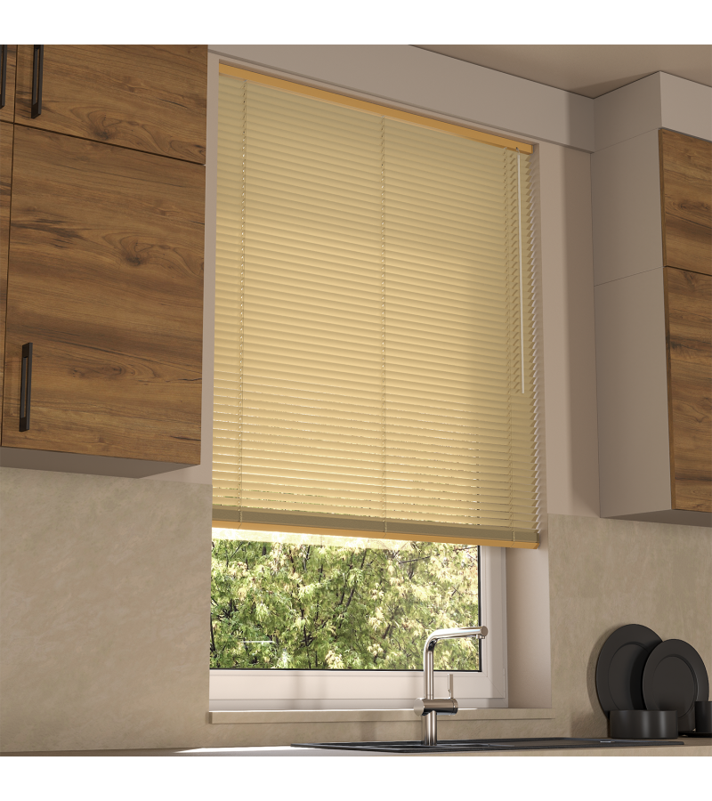 Metallic Gold Venetian Blinds