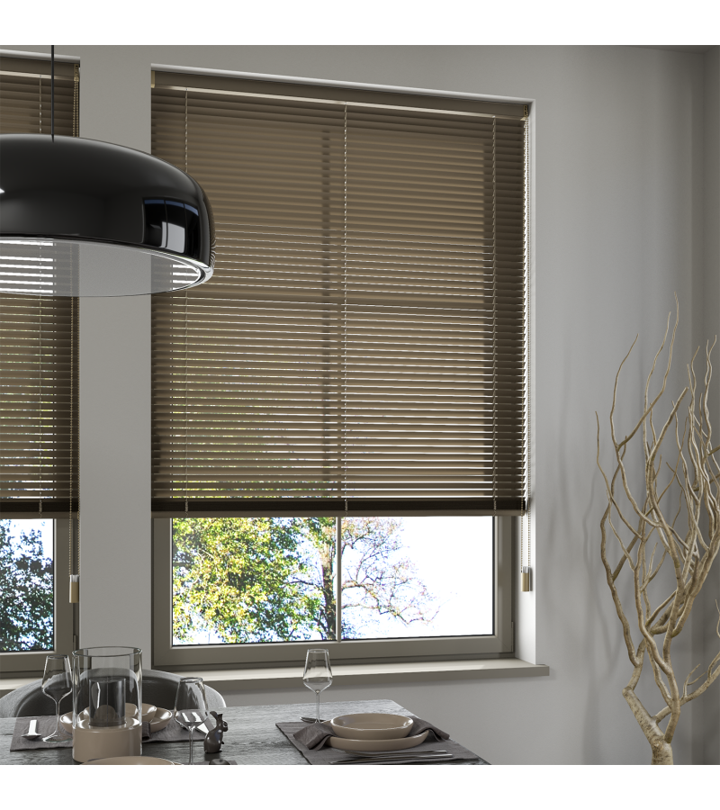 Shimmer Quartz Grey Venetian Blinds