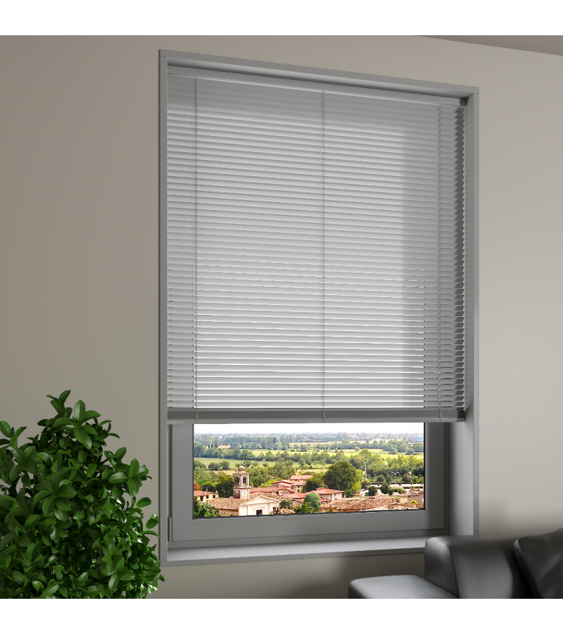 Dark Grey Venetian Blinds