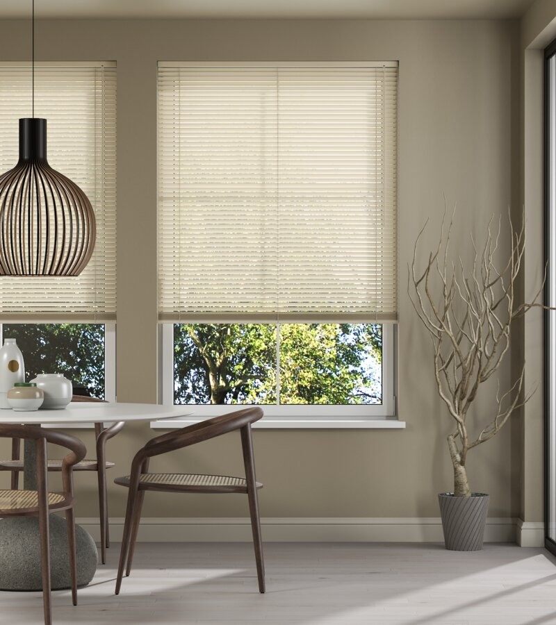Warm Cream Venetian Blinds