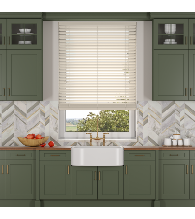 Ivory Shade Wooden Blinds Ivory Shade Wooden Blinds