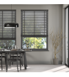 Dove Gray Wooden Blinds Dove Gray Wooden Blinds