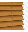Dove Gray Wooden Blinds Golden Oak wooden venetian blind