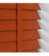 Rustic Teak wooden venetian blind with tapes