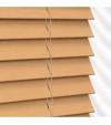 Gloss White Wooden Blinds Natural Bamboo wooden venetian blind