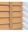 Gloss White Wooden Blinds Natural Bamboo wooden venetian blind with tapes