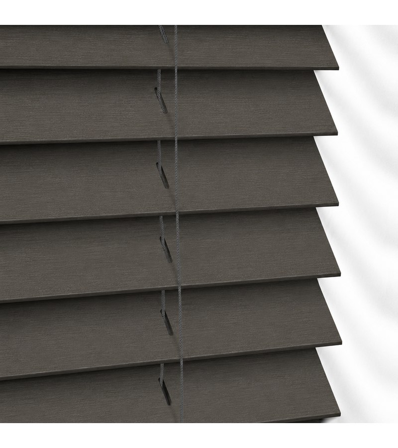Slate Grey wooden venetian blind