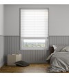 Gloss White Wooden Blinds Pure White faux wood venetian blind