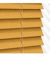 Gloss White Wooden Blinds Golden Oak faux wood venetian blind