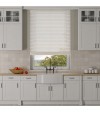 White Fine Grain wooden venetian blind