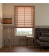 Gloss White Wooden Blinds Natural Oak wooden venetian blind with tapes
