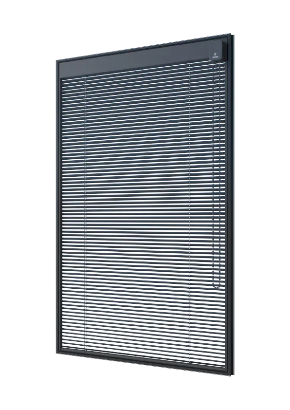 Corded integrated blind